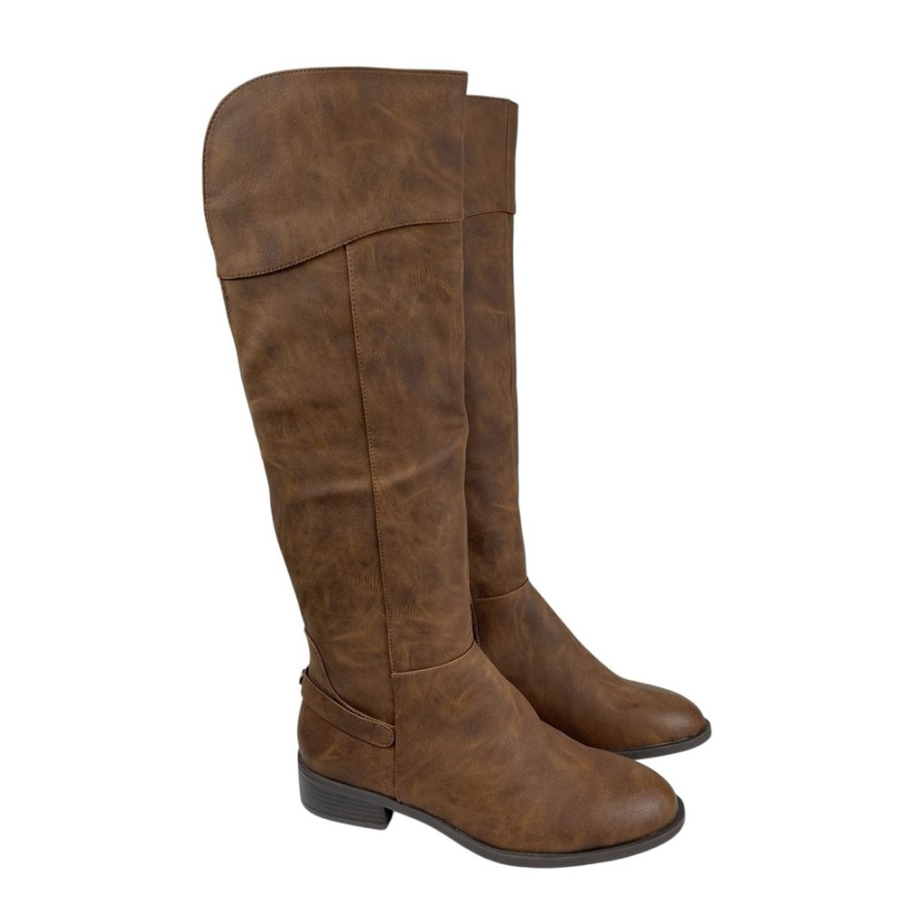 EUC Steve Madden Roscoe Knee-High Boots | Brown | size 7